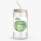 Банка с бамбуковой крышкой