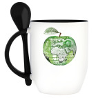 Кружка с ложкой