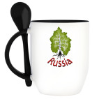 Кружка с ложкой