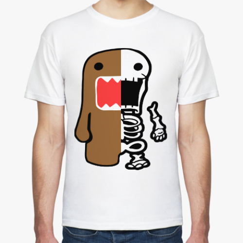 Футболка с принтом Домо-кун