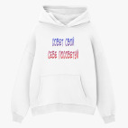 Толстовка худи оверсайз