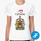 Женская спортивная футболка