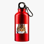 Металлическая бутылка 400 мл UV-DTF