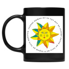 Кружка цветная UV-DTF