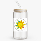 Банка с бамбуковой крышкой