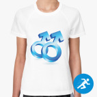 Женская спортивная футболка