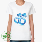 Женская футболка органик