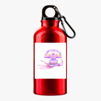 Металлическая бутылка 400 мл UV-DTF