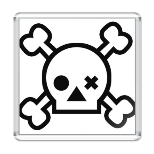 Магнит Skull
