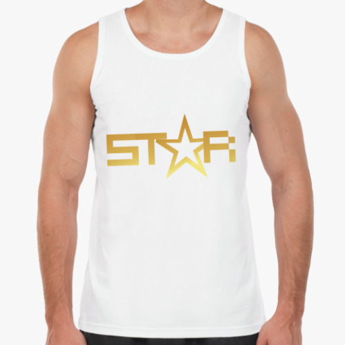 Майка с принтом Star