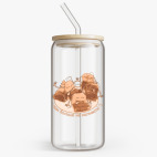 Банка с бамбуковой крышкой