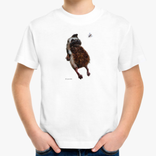 Детская футболка Ежики самые экологичные млекопитающие