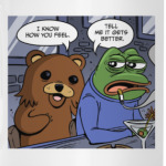 Pepe Frog & Pedobear