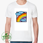 Мужская футболка органик