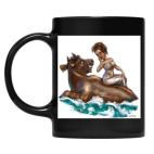 Кружка цветная UV-DTF