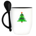 Кружка с ложкой