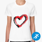 Женская спортивная футболка