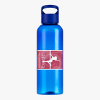 Прозрачная спортивная бутылка