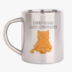 Кружка металлическая