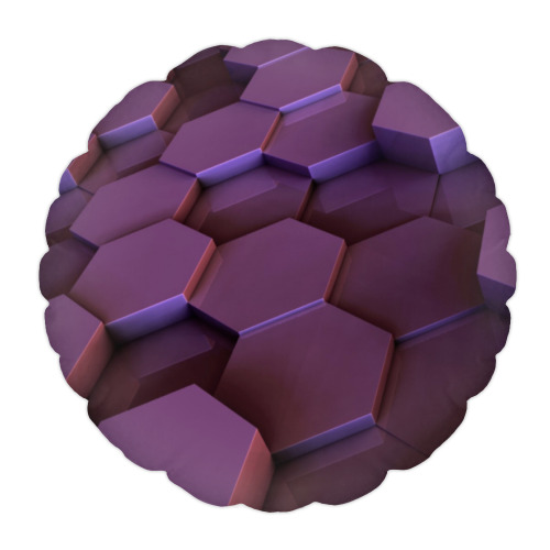 Подушка с принтом Занят на работе!