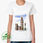 Женская футболка органик