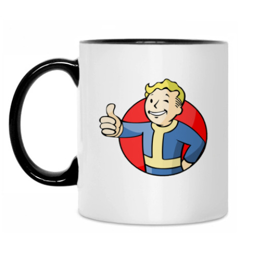 Кружка с принтом Pipboy (Fallout)