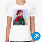 Женская спортивная футболка