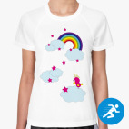 Женская спортивная футболка