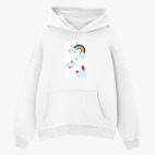 Толстовка худи оверсайз