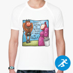 Мужская спортивная футболка