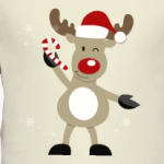 Олененок с конфетой