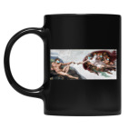 Кружка цветная UV-DTF