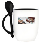 Кружка с ложкой