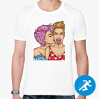 Мужская спортивная футболка