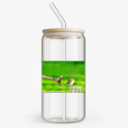 Банка с бамбуковой крышкой