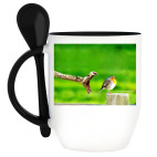 Кружка с ложкой