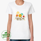 Женская футболка органик