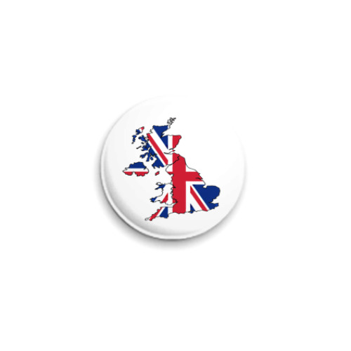 Значок 25мм union jack
