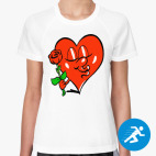 Женская спортивная футболка