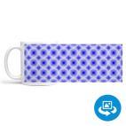 Синий. Круг и квадрат.