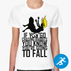 Женская спортивная футболка