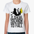 Классическая женская футболка Chasing rabbits