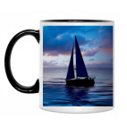 Кружка двухцветная