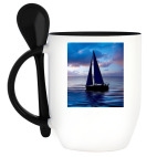 Кружка с ложкой