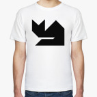 Чёрная кошка танграм