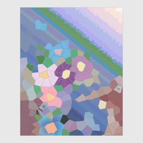 Постер с принтом Флора и фауна