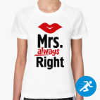 Женская спортивная футболка