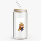 Банка с бамбуковой крышкой