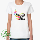 Женская футболка органик