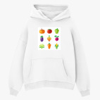 Толстовка худи оверсайз